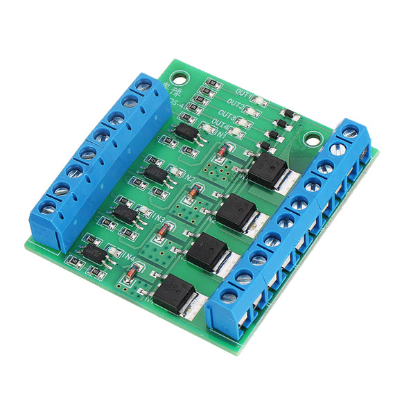 MOS FET F5305S 4 Channels Pulse Trigger Switch Control Module PWM Input Steady for Motor LED Diy Electronic Module