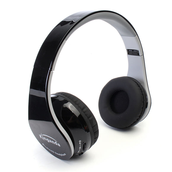 Wireless bluetooth Stereo Foldable Over Ear Headphone with Receiver for Samsung Xiaomi Huawei