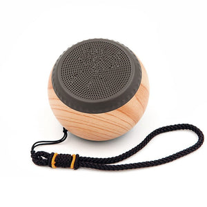 Universal Mini Wooden Wireless Bluetooth Portable Outdooors Hands Free Speaker Stereo Subwoofer