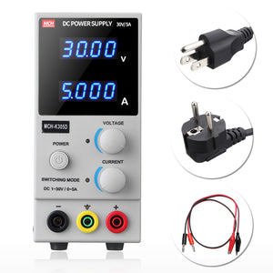 MCH-K305D 30V 5A 4 Digits DC Switching Power Supply Adjustable Regulator EU Plug/US Plug