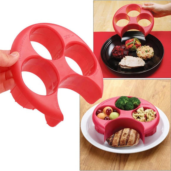 Meal Measure Portion Cooking Controller Tools Lose Weight Tool Kitchen Food Plate Food Distributor