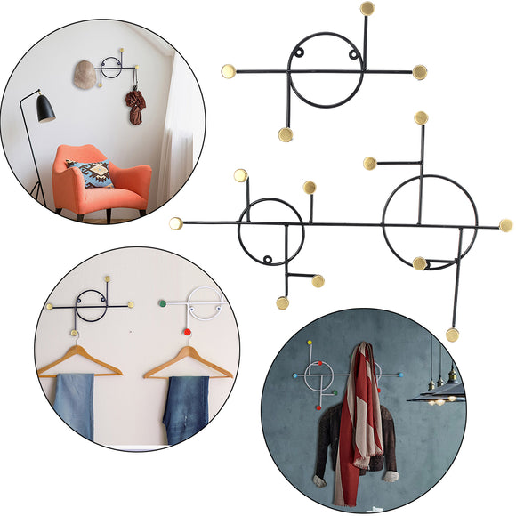 Coat Hangers Robe Rack Hat Clothes Wall Hook Coat Rack Mount For Home