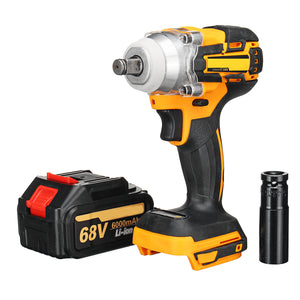 88V 1500mAh Cordless Electric Wrench Lithium-Ion Brushless Motor Impact Wrench