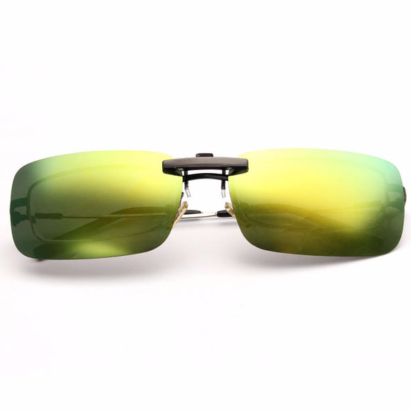 BIKIGHT Polarized Clip on Sunglasses Night Riding Vision Lens Anti-UVA Anti-UVB