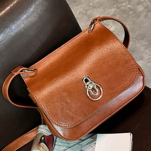 Trend Locking Fashion Shoulder Bag Messenger Bag Crossbody Bag