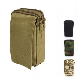 Multifunctional Waterproof Tactical Waist Bag 8 inches Outdooors Belt Camping Hiking Pouch Phone Bag