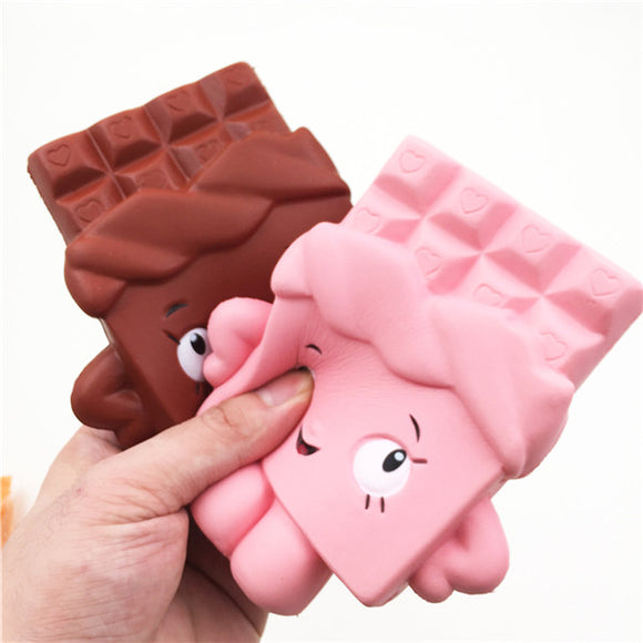 Squishy Chocolate Bar Slow Rising 13cm Jumbo Cute Kawaii Collection Decor Gift  Toy