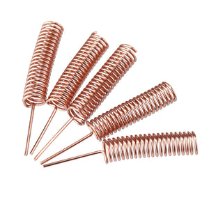 5Pcs 433MHz Internal Build-in Spring Antenna Copper Solder 34mm