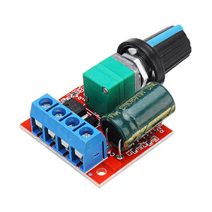 5Pcs DC 5V To DC 35V 5A 90W Mini DC Motor PWM Speed Controller Module Speed Regulator Adjustable Lig