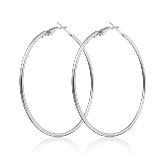 Exaggerated Large Circle Ring Hoop Women Earrings