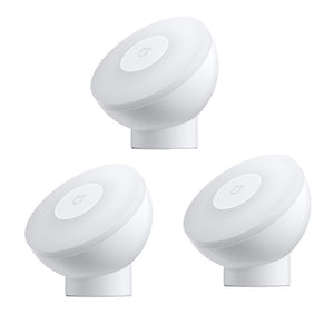 3pcs XIAOMI Mijia MJYD02YL Night Light 2 Generation Adjustable Brightness Infrared Smart Human Body Sensor With Magnetic Base