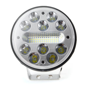 5 inch 80W 9V-32V 12V 25 LED Work Light Spot Round Motorcycle Driving Fog Lamp Offroad ATV 4WD