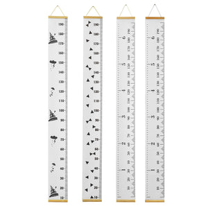 Wooden Kids Growth Height Chart Ruler Children Room Decor Wall Hanging Measure