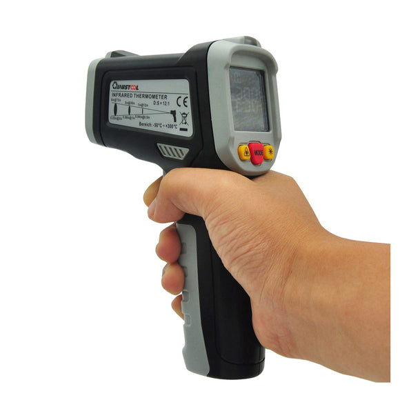 Mustool MT6800 Digital LCD Color Display Non Contact Infrared Laser Thermometer Temperature Gun