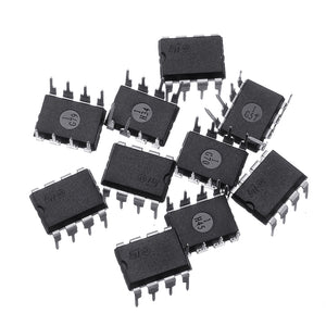 100Pcs UA741CN DIP 8 UA741 LM741 ST IC Chip Operational Amplifier