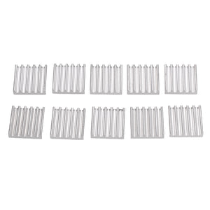 30Pcs 13*13mm Aluminum Heat Sink CPU Radiator Chip for Raspberry Pi