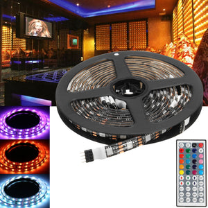 2x50CM + 2x100CM USB SMD5050 RGB LED Strip Light TV Backlight Bar Kit + Remote Control for DC5V