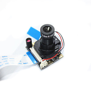 5MP RPi Camera Module OV5647 Focus Adjustable Night Vision Day and Night Switch Camera Board with Automatic IR-CUT