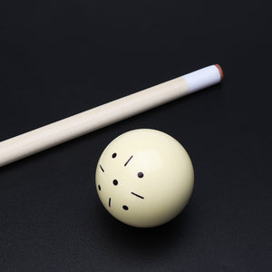 1pcs Beige Resin Billiard Spot Pool Snooker Practice Training Cue Balls 6 oz 52mm/57mm Entertainment Sports For Beginner for Rack