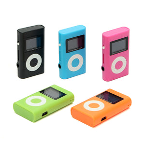 Mini USB MP3 Music Media Player LCD Screen Support 32GB Micro SD TF Card Slot