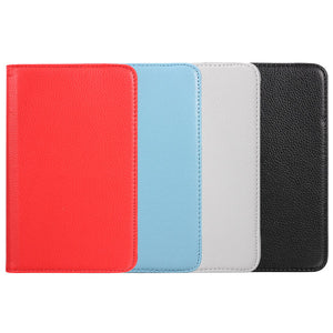 Folding Stand Revolving PU Leather Case Cover 7 Inch for Samsung T280