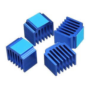 4PCS 14*10*13mm Cooling Heatsink With Back Glue For 3D Printer Part