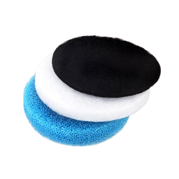 Blue/White/Black Aquarium Biochemical Carbon Cotton Filter Foam Sponge Pack For EHEIM Classic 250