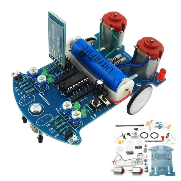 D2-6 DIY 51 MCU Smart Car Kit bluetooth Remote Control Gravity Sensing Tracing Obstacle Avoidance