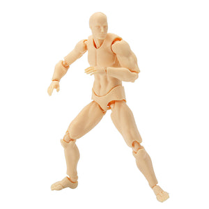 14cm 2.0 Deluxe Edition PVC Action Figure Skin Color Nude Male Joint Figure Collections Gift Doll To