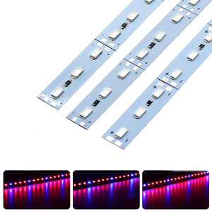 10PCS 50CM SMD5630 Red:Blue 3:1 /4:1 /5:1 LED Grow Rigid Bar Strip for Hydroponics Greenhouse DC12V