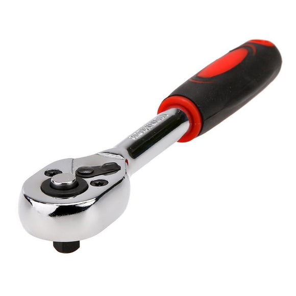 3/8'' Handle Drive Socket Ratchet Spanner Wrench Quick Release 24 Teeth Repair Tool