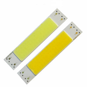 5W COB LED Chip DC12V Warm / Pure White 100x20mm for DIY Lamp Light