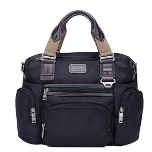 Men Waterproof Business Travel Laptop Bag Large Capacity Multi-pocket Handbag Crossbody Bag