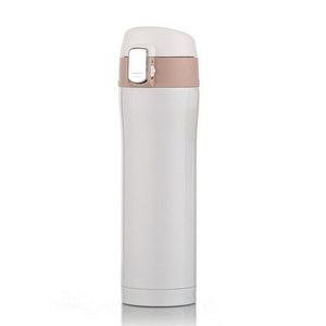 Outdoor Portable 500ml Water Bottle Stainless Steel Vacuum Flask Insulated Cup Thermos Travel Mug