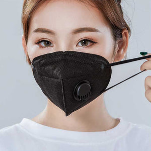 Adult PM2.5 Anti-dust Mask With 10Pcs Activated Carbon Replacement Mask Filter