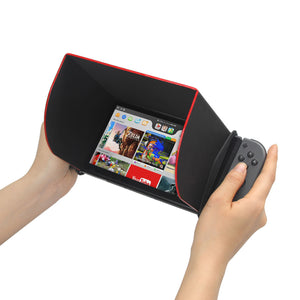 Foldable Sun Shade Visor Anti Glare Sunshade Reflection Blocker For Nintendo Switch Game Console