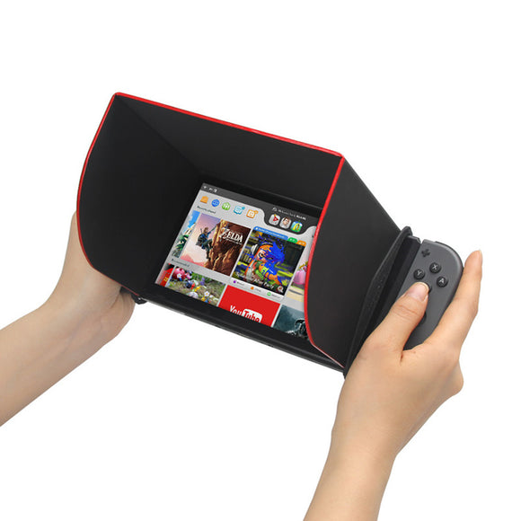 Foldable Sun Shade Visor Anti Glare Sunshade Reflection Blocker For Nintendo Switch Game Console