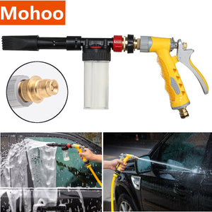 High Pressure Snow Foam Water Car Wash Spray Gun Cleaning Hose Pipe Lance 100ML