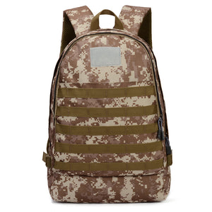 Outdoor Sports Shoulder Backpack Tactical Bag Camouflage Military Men Women Camp Storage Punch