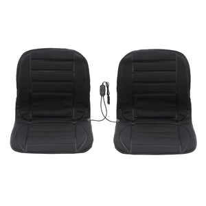 12V Double Polyester Car Front Seat Heated Cushion Seat Warmer Winter Household Cover Electric Mat