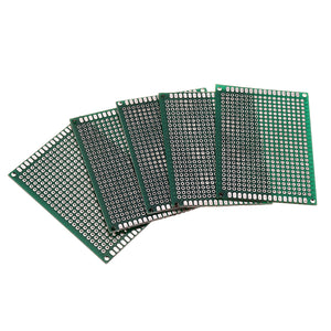 5pcs 5x7cm 5*7 Double Side Prototype PCB DIY Universal Printed Circuit Board