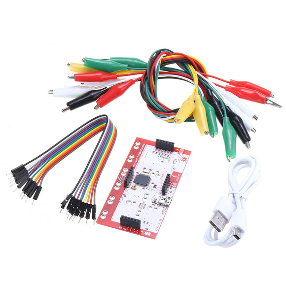 Alligator Clip Jumper Wire Standard Controller Board Kit for Makey Makey Science Toy