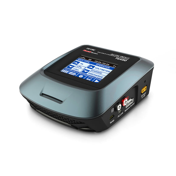 SKYRC T6X80 80W 8A AC/DC LCD Touch Screen Professional Battery Balance Charger Discharger For LiPo/LiFe/Lilon Battery