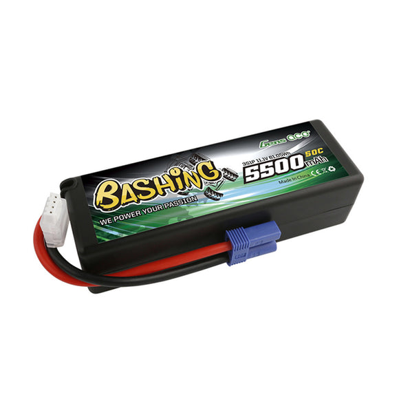 Gens ACE 14.8V 5500mAh 50C 4S1P XT60 Plug Lipo Battery for ARRMA 1/8 1/10 RC Vehicles Parts