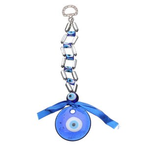 Turkish Blue Glass Evil Eye Amulet Wall Hanging Lucky Protection Home Decorations