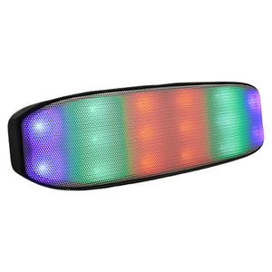 Colorful LED Light Wireless Bluetooth Speaker HiFi Music Stereo TF Card Aux Subwoofer