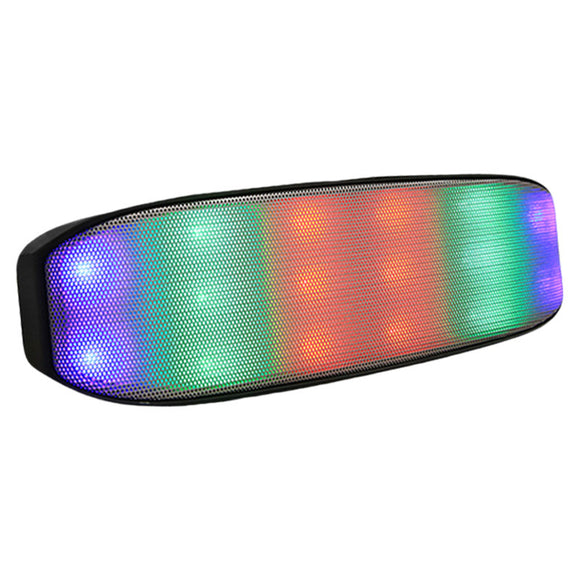 Colorful LED Light Wireless Bluetooth Speaker HiFi Music Stereo TF Card Aux Subwoofer