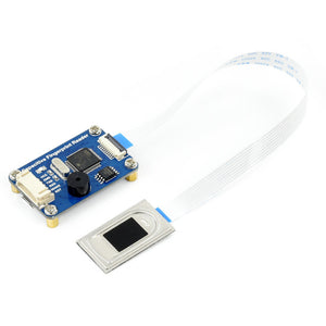 Waveshare Capacitive Fingerprint Reader Module High-precision Fingerprint Identification Serial/USB Dual Communication