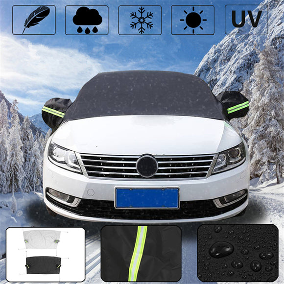 Car Sunshade Windscreen Windshield Cover Frost Snow Sun Shield Window Mirror Protector