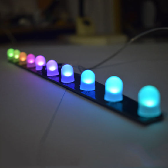 Geekcreit DIY C51 RGB Colorful Crystal LED Aurora Colorful Flashing Light Kit